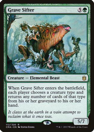 Grave Sifter #112 Magic Commander Anthology