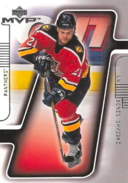 Denis Shvidki #83 Hockey Cards 2001 Upper Deck MVP