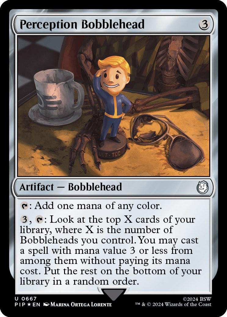 Perception Bobblehead (Magic Fallout)