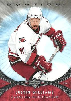 Justin Williams #40 2007 Upper Deck Ovation Hockey