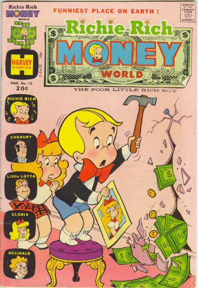 Richie Rich Money World #10 (1974) Comic Books Richie Rich Money World