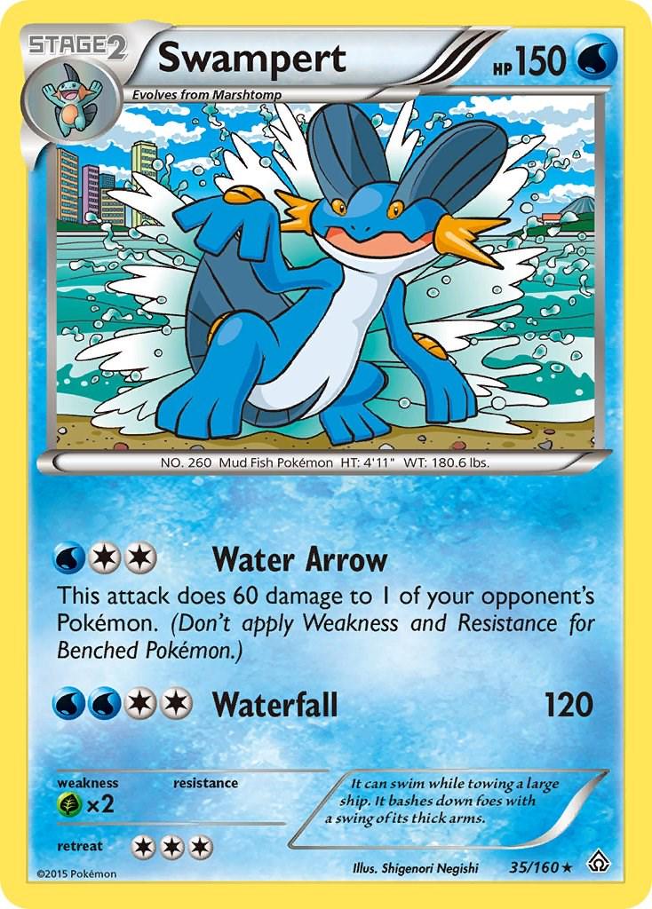 Swampert #35 Pokemon Primal Clash