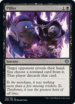 Pilfer #102 Magic Dominaria United