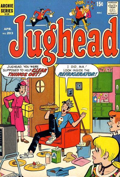 Jughead #203 (1972) Comic Books Jughead
