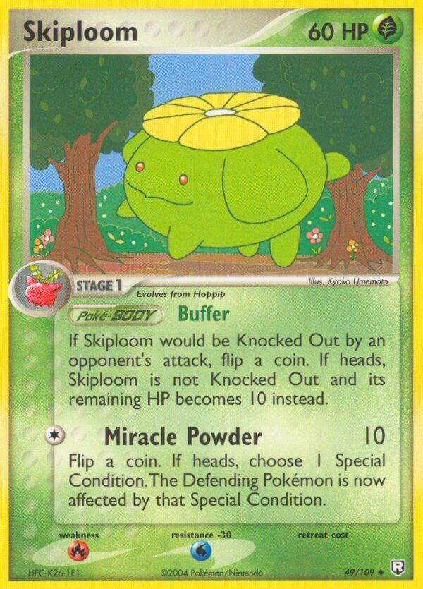 Skiploom #49 Pokemon Team Rocket Returns