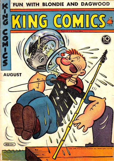 King Comics #124 (1946) Comic Books King Comics