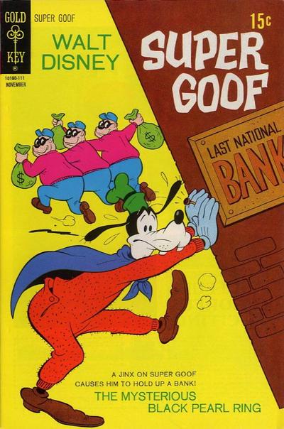 Walt Disney Super Goof #19 (1971) Comic Books Walt Disney Super Goof