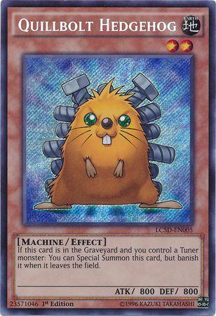 Quillbolt Hedgehog LC5D-EN005 YuGiOh Legendary Collection 5D's Mega Pack