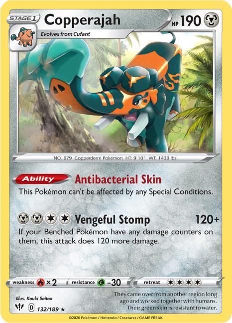 Copperajah #132 Pokemon Darkness Ablaze