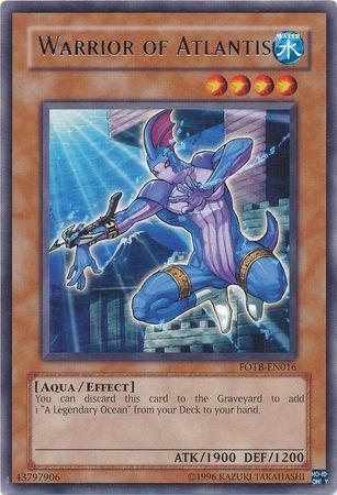 Warrior of Atlantis FOTB-EN016 YuGiOh Force of the Breaker