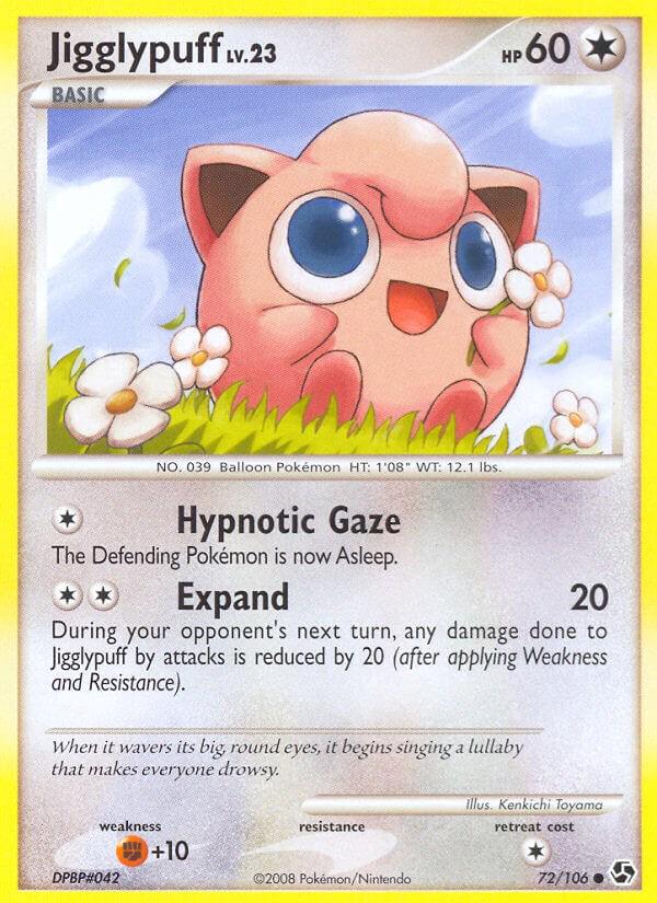 Jigglypuff #72 Pokemon Great Encounters
