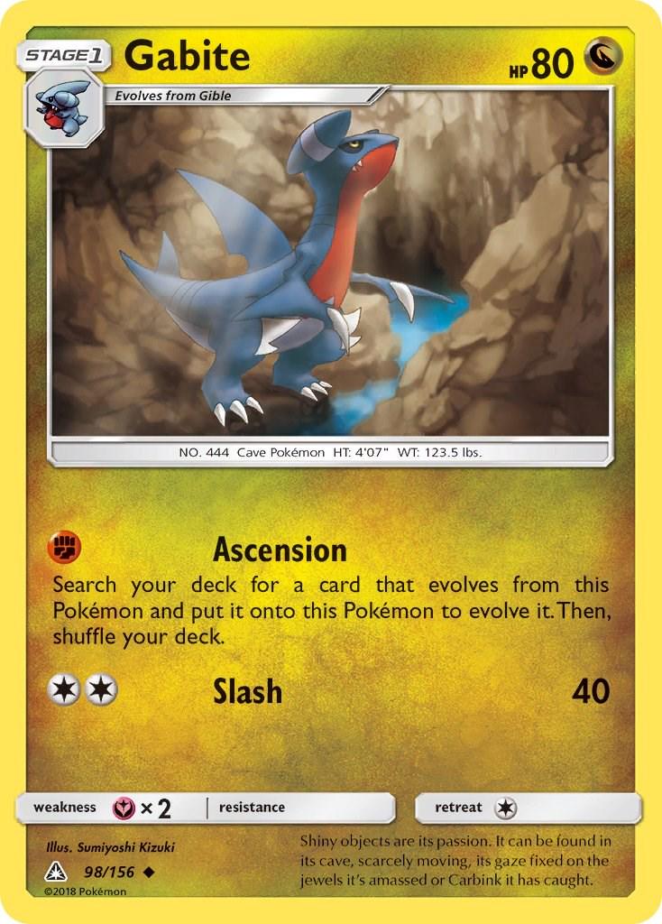 Gabite #98 Pokemon Ultra Prism