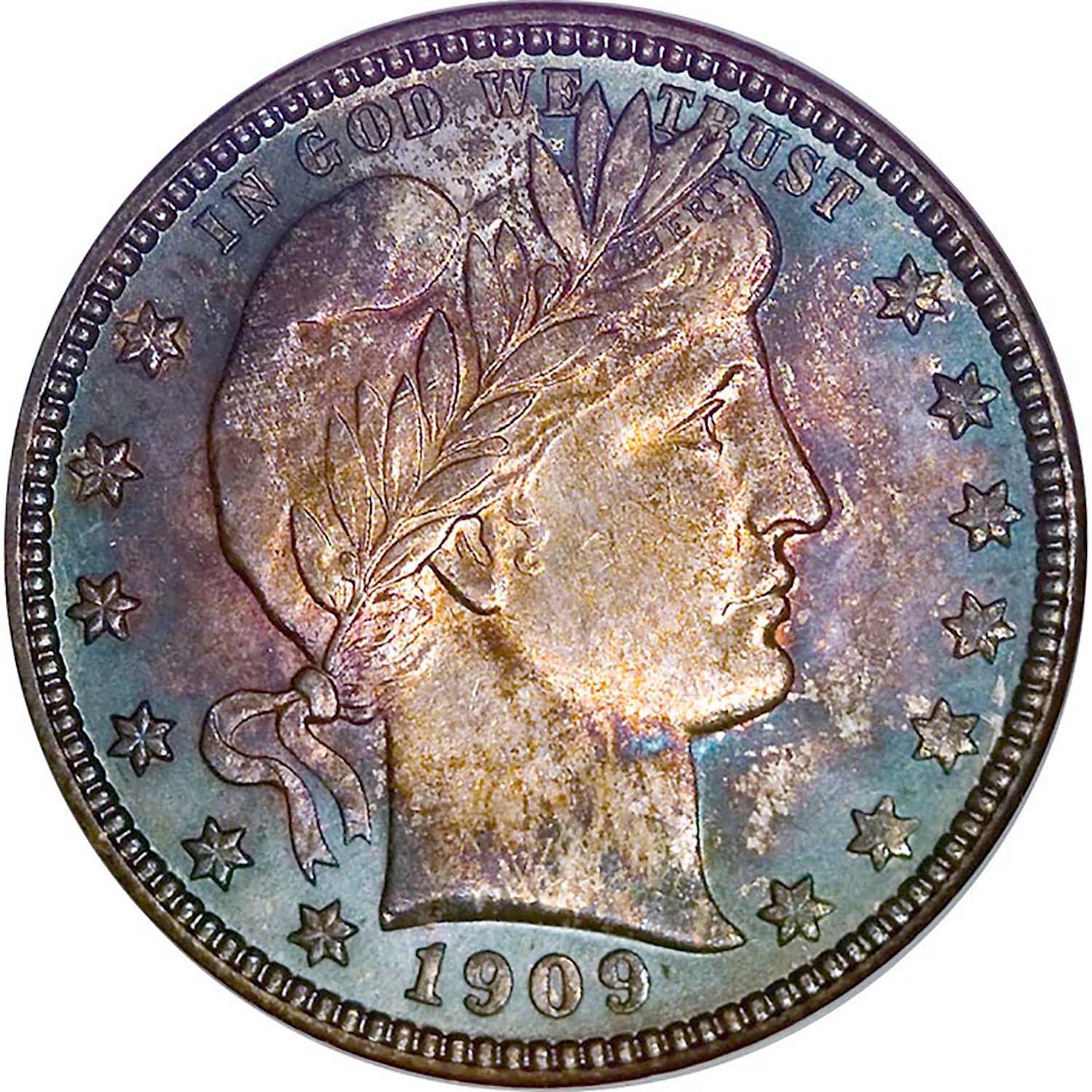 1909 O Coins Barber Quarter
