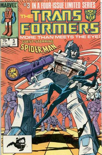 The Transformers #3 (1985) Cover Art