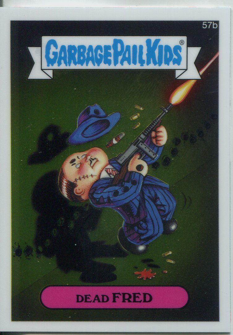 Dead FRED #57b 2014 Garbage Pail Kids Chrome