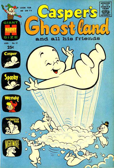 Casper's Ghostland #31 (1966) Comic Books Casper's Ghostland
