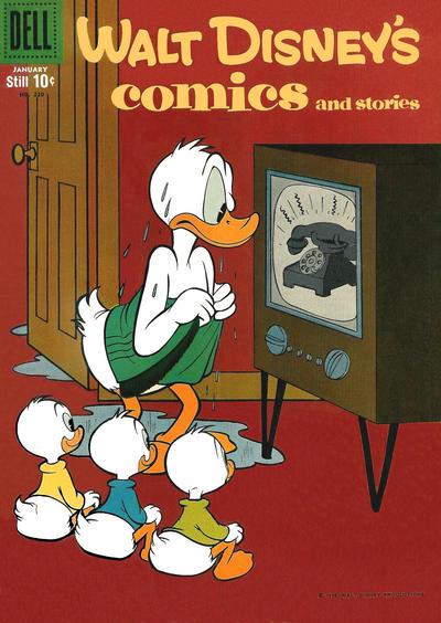 Walt Disney's Comics and Stories #220 (1959) Comic Books Walt Disney's Comics and Stories