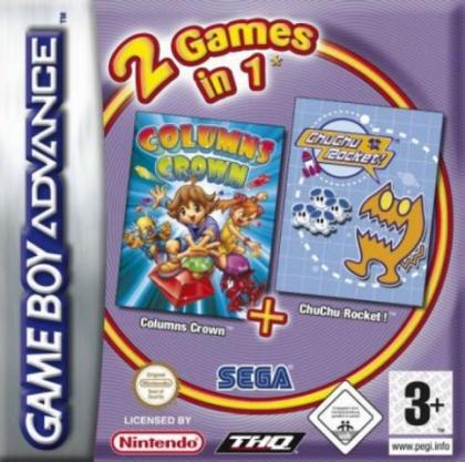 2 Games in 1: Columns Crown & ChuChu Rocket PAL GameBoy Advance