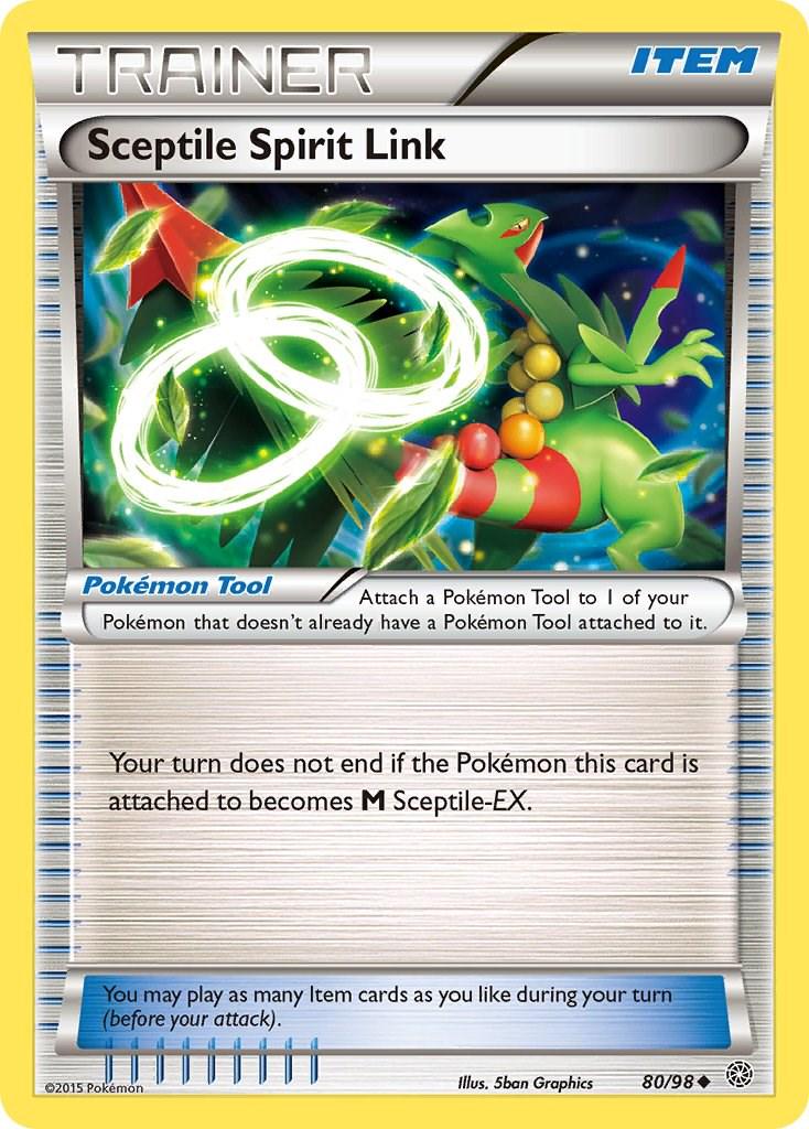 Sceptile Spirit Link #80 Pokemon Ancient Origins