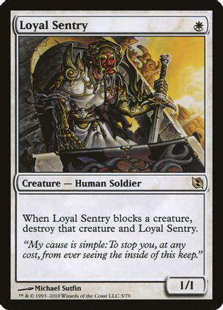 Loyal Sentry Magic Elspeth vs Tezzeret