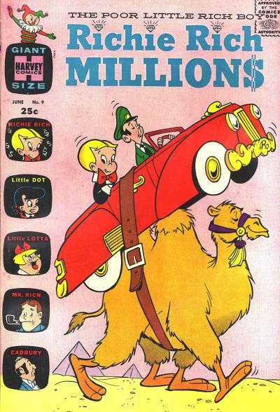 Richie Rich Millions #9 (1964) Comic Books Richie Rich Millions