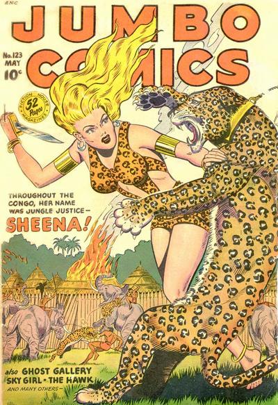Jumbo Comics #123 (1949) Comic Books Jumbo Comics