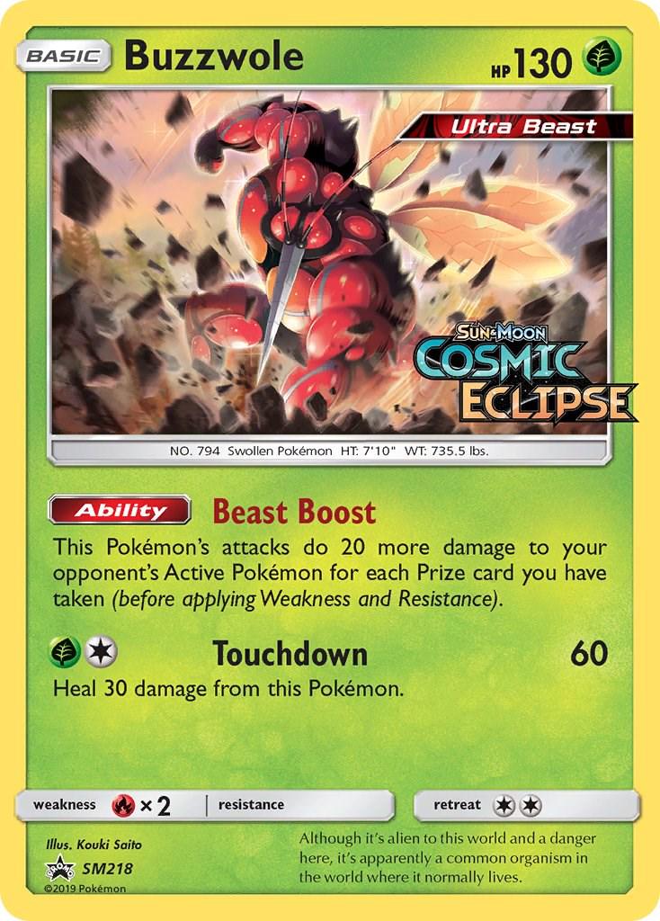 Buzzwole #SM218 Pokemon Promo