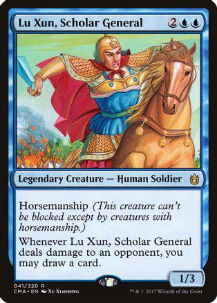 Lu Xun, Scholar General #41 Magic Commander Anthology