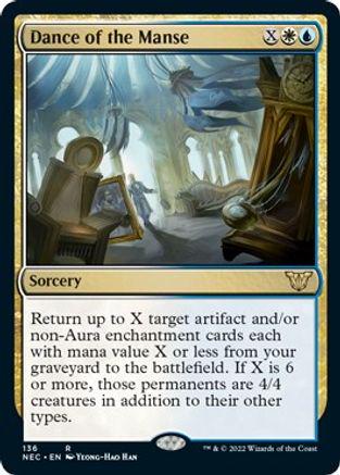 Dance of the Manse Magic Kamigawa: Neon Dynasty Commander