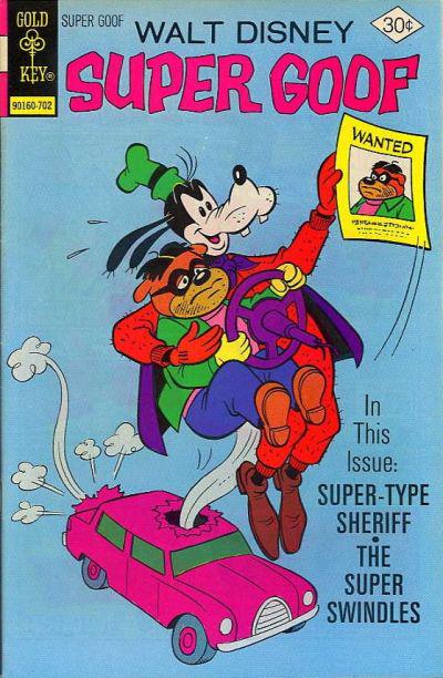 Walt Disney Super Goof #41 (1977) Comic Books Walt Disney Super Goof