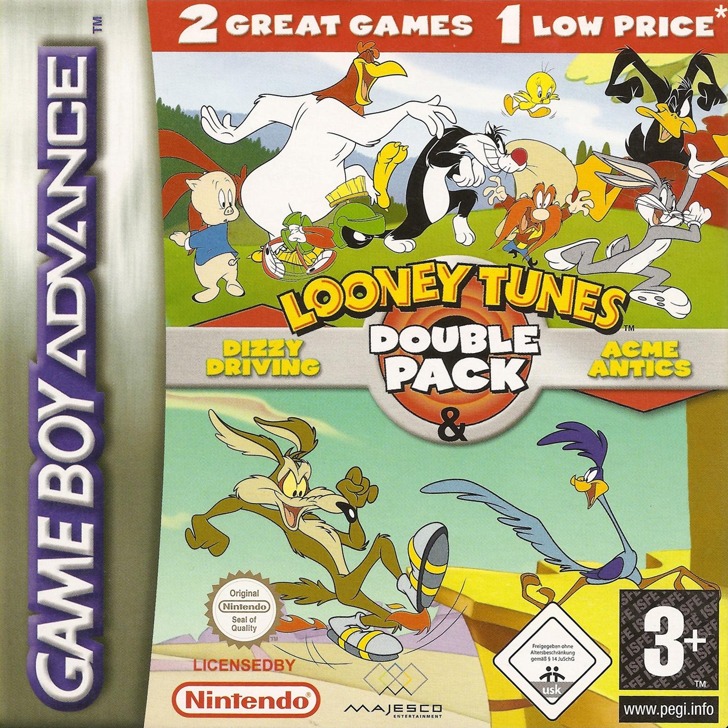 Looney Tunes Double Pack PAL GameBoy Advance