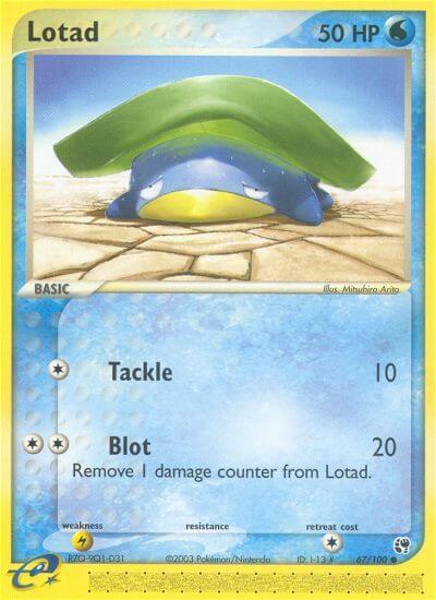 Lotad #67 Pokemon Sandstorm