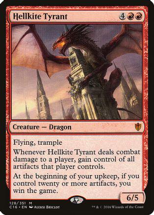 Hellkite Tyrant #128 Magic Commander 2016