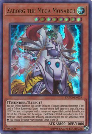 Zaborg the Mega Monarch DUPO-EN079 YuGiOh Duel Power