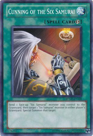 Cunning of the Six Samurai RYMP-EN109 YuGiOh Ra Yellow Mega Pack