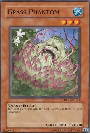 Grass Phantom DR04-EN151 YuGiOh Dark Revelation Volume 4