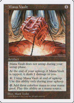 Mana Vault Magic 5th Edition