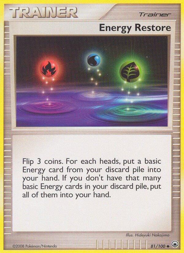 Energy Restore #81 Pokemon Majestic Dawn