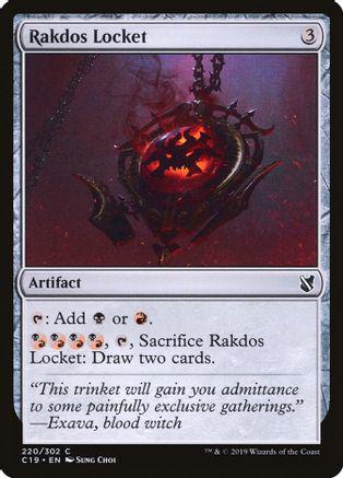 Rakdos Locket Magic Commander 2019