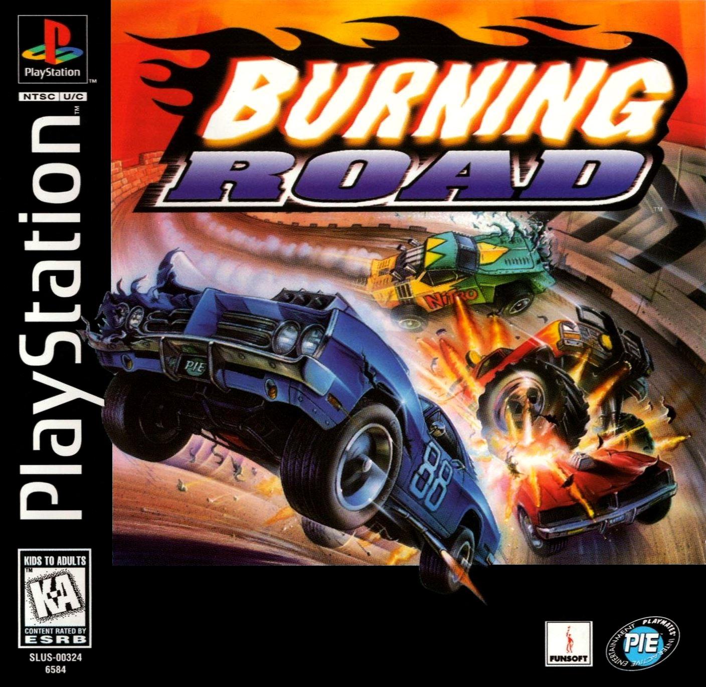 Burning Road Playstation