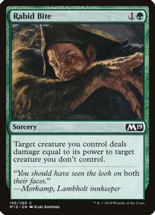 Rabid Bite Magic Core Set 2019
