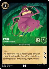 Pain - Immortal Sidekick #81 Lorcana Ursula's Return