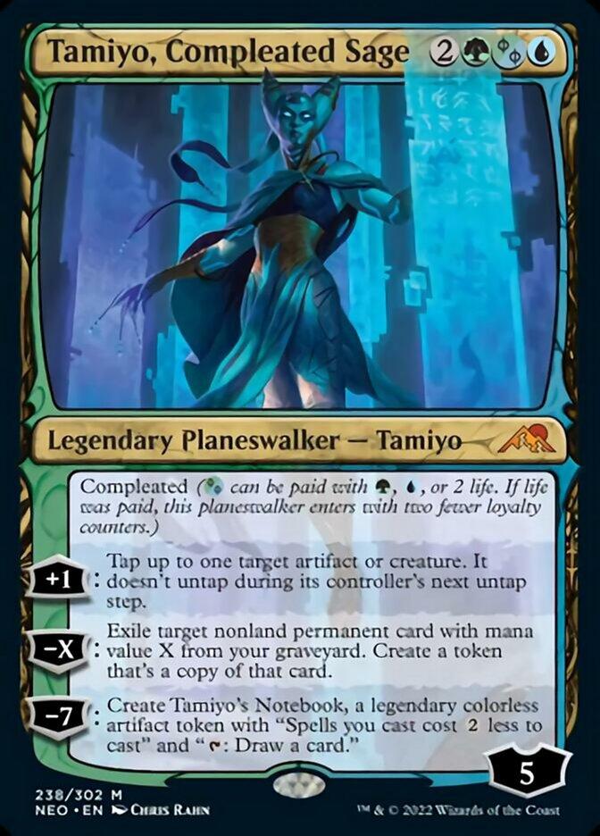 Tamiyo, Compleated Sage #238 Magic Kamigawa: Neon Dynasty