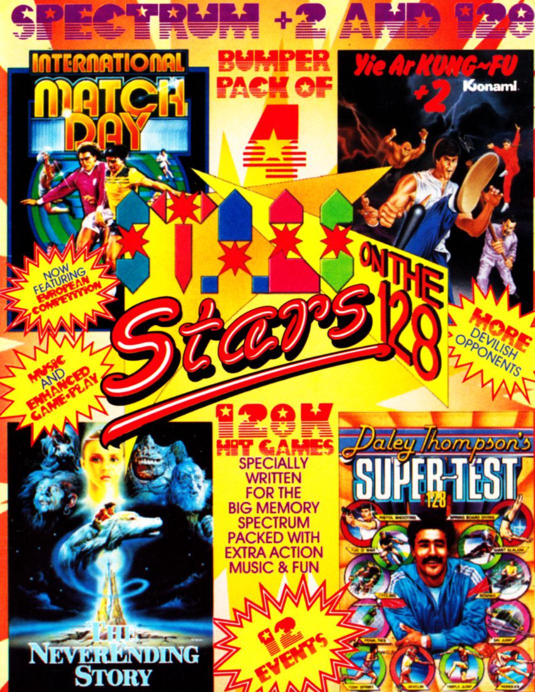 Stars on the 128 ZX Spectrum