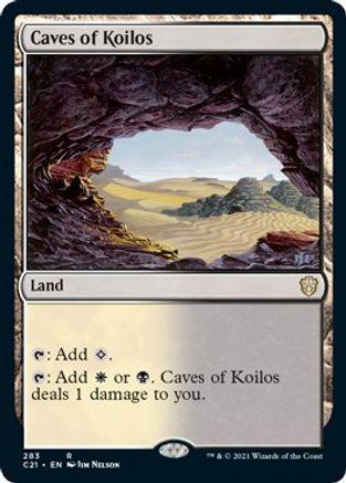 Caves of Koilos Magic Commander 2021