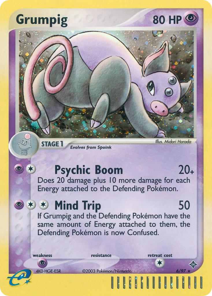 Grumpig #6 Pokemon Dragon