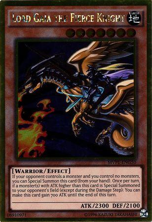 Lord Gaia the Fierce Knight MVP1-ENG50 YuGiOh The Dark Side of Dimensions Movie Pack