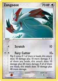 Zangoose #34 Pokemon Holon Phantoms