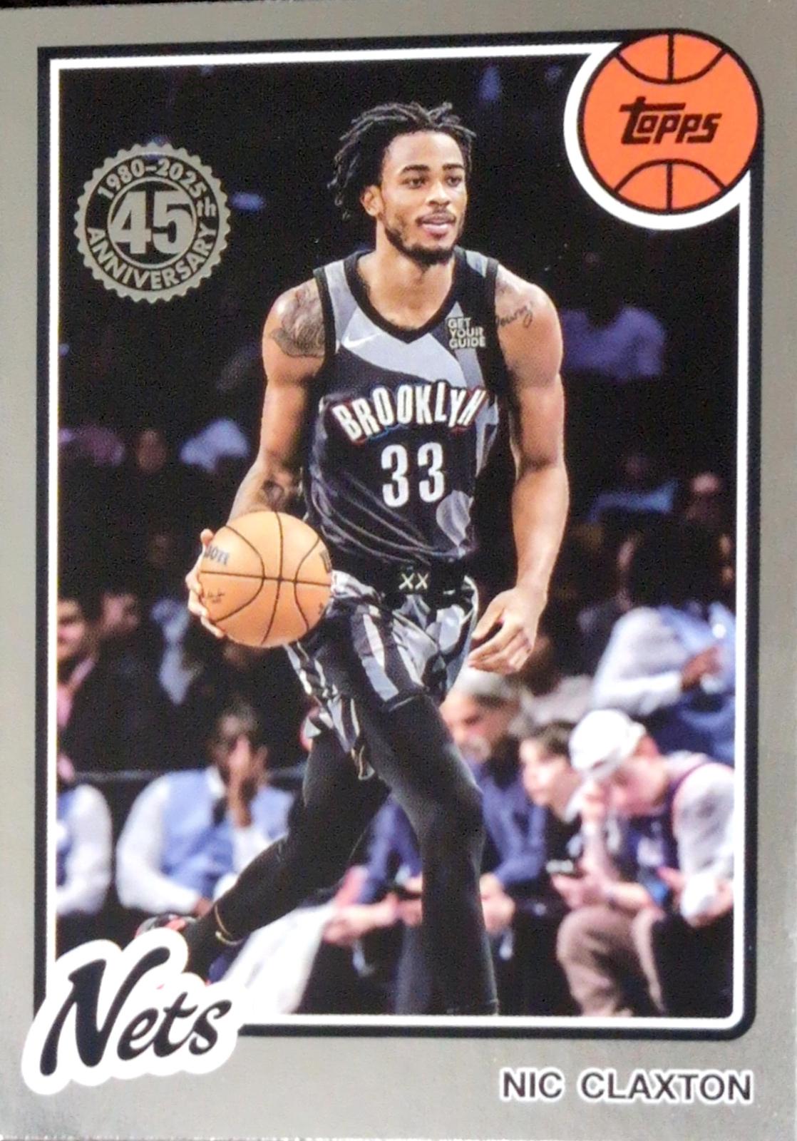タレントカード NICHOLAS Nic Claxton #80BK-48 Prices | 2025 Topps 1980 | Basketball Cards