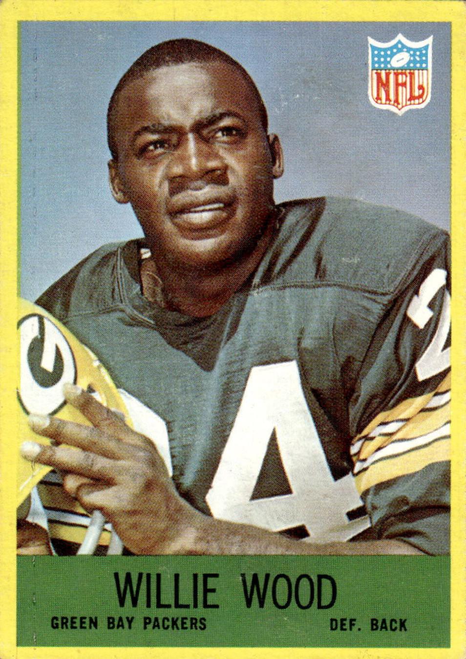 Willie Wood #83 1967 Philadelphia Football